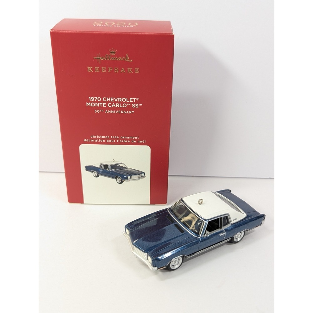 Hallmark Ornament: 2020 Chevrolet Monte‎ Carlo SS 1970